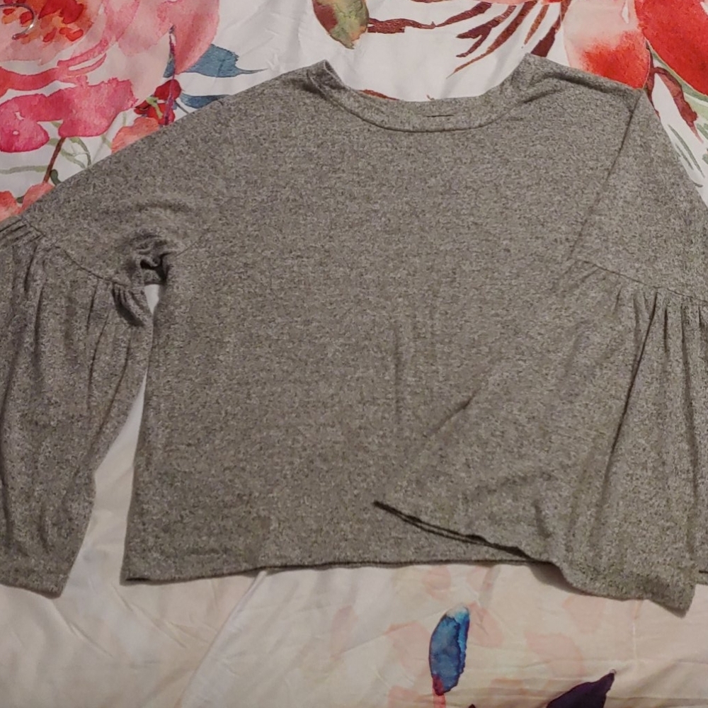 Women's plus cropped top